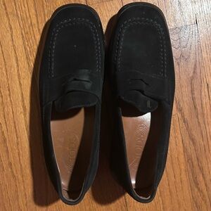 Tod’s Gommino Loafers in Suede Black Men’s Size 7 (US 8.5)